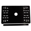 Suport numar inmatriculare 34x20cm 1buc - Negru