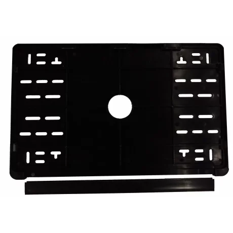 Suport numar inmatriculare 34x20cm 1buc - Negru