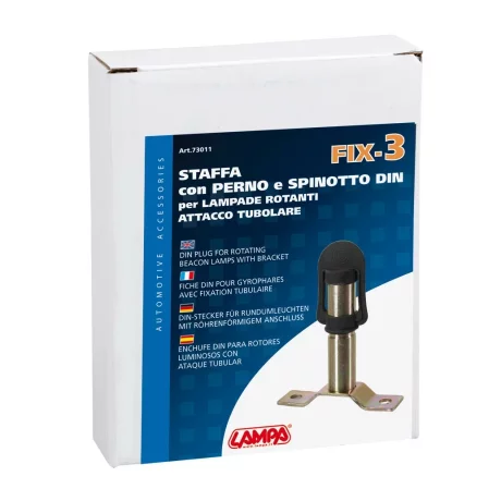 Suport pentru girofar cu priza DIN 12/24V - Fix-3
