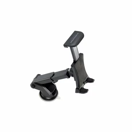 Suport telefon mobil cu ventuza, deschidere 100-200mm, cu ajustare in 6 puncte, Negru