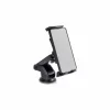 Suport telefon mobil cu ventuza, deschidere 100-200mm, cu ajustare in 6 puncte, Negru