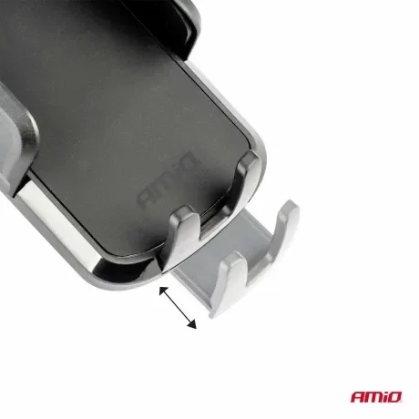 Suport telefon mobil rotativ 360°, 2 in 1, cu fixare pe bord sau la grila de ventilatie