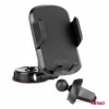 Suport telefon mobil rotativ 360°, 2 in 1, cu fixare pe bord sau la grila de ventilatie