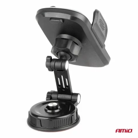 Suport telefon mobil rotativ 360°, 2 in 1, cu fixare pe bord sau la grila de ventilatie