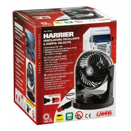 Ventilator cu 2 viteze O6&#039;&#039; Harrier 24V