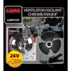 Ventilator oscilant Chrome - Fan O 8” din metal 24V