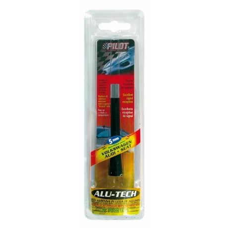 Vergea antena Alu-Tech Micro 1 - O 5mm - Negru