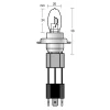 Bec halogen 12V - H4 - 90/100W Xenium Race P43t 2buc + Pachet bonus