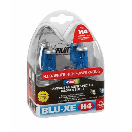 Bec halogen Blu-Xe  H4 100/90W P43t 12V 2buc