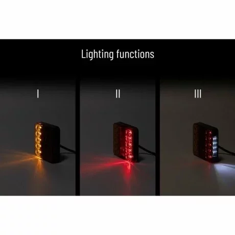 Lampa stop spate cu 5 functii 14LED 12V 1buc Kamar