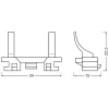 ADAPTOR BEC H7 LED FIAT, FORD, OPEL OSRAM