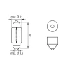 BEC 12V C5W 5W PURE LIGHT SET 10 BUC BOSCH