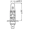 BEC 12V H1 55 W ULTRA LIFE BLISTER 1 BUC OSRAM