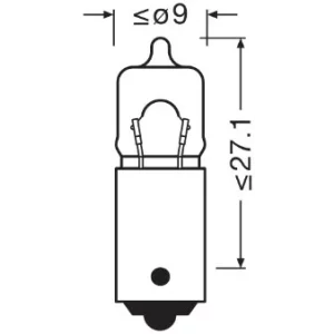 BEC 12V H10W ORIGINAL SET 10 BUC OSRAM