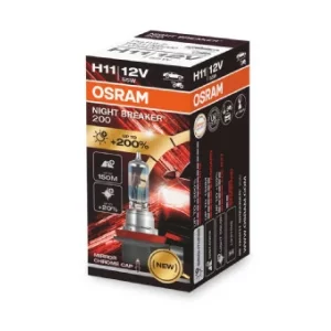 BEC 12V H11 55 W NIGHT BREAKER +200% OSRAM