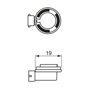 BEC 12V H11 55W PURE LIGHT BOSCH