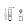 BEC 12V H21W 21W PURE LIGHT SET 10 BUC BOSCH