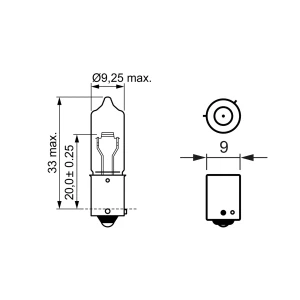BEC 12V H21W 21W PURE LIGHT SET 10 BUC BOSCH