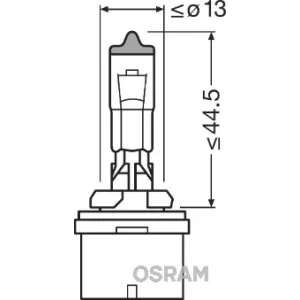 BEC 12V H27/1 27 W ORIGINAL OSRAM