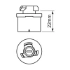 BEC 12V H27W/1 27W PURE LIGHT BOSCH
