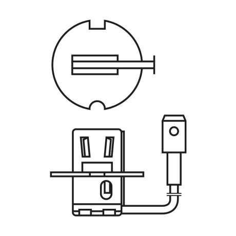 BEC 12V H3 55W PURE LIGHT BOSCH