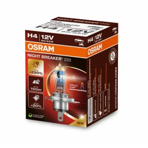 BEC 12V H4 60/55 W NIGHT BREAKER +220% OSRAM