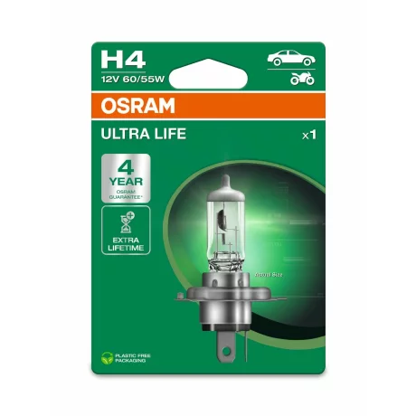 BEC 12V H4 60/55 W ULTRA LIFE BLISTER 1 BUC OSRAM