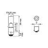 BEC 12V H6W 6W PURE LIGHT SET 10 BUC BOSCH