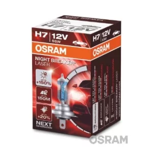 BEC 12V H7 55 W NIGHT BREAKER LASER NextGen +150% OSRAM