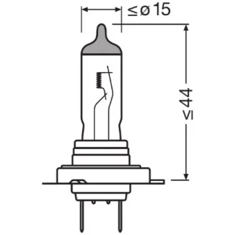 BEC 12V H7 55 W ULTRA LIFE BLISTER 1 BUC OSRAM