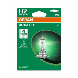 BEC 12V H7 55 W ULTRA LIFE BLISTER 1 BUC OSRAM