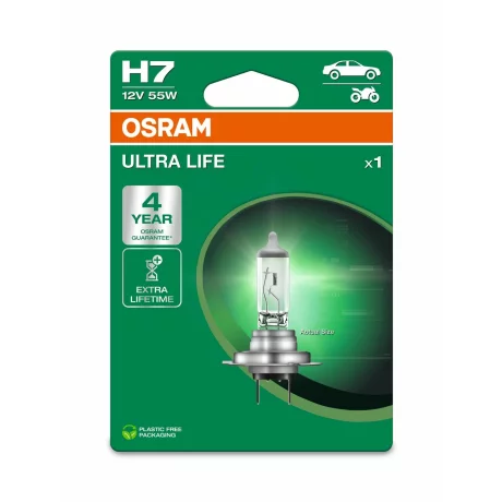 BEC 12V H7 55 W ULTRA LIFE BLISTER 1 BUC OSRAM