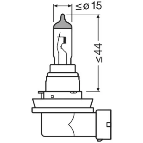 BEC 12V H8 35 W ORIGINAL OSRAM