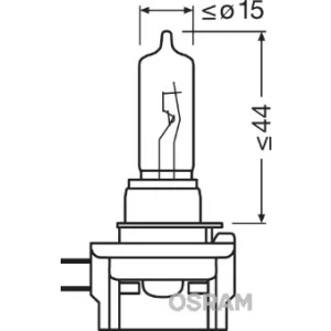 BEC 12V H9B 65 W ORIGINAL OSRAM