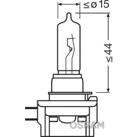 BEC 12V H9B 65 W ORIGINAL OSRAM