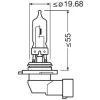 BEC 12V HB3 60 W ORIGINAL OSRAM