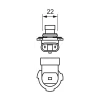 BEC 12V HIR2 55W PURE LIGHT BOSCH