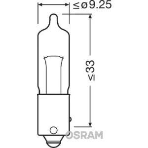 BEC 12V HY21W ULTRA LIFE OSRAM