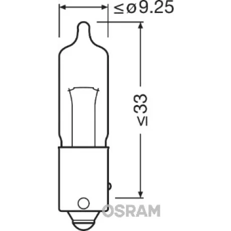 BEC 12V HY21W ULTRA LIFE OSRAM
