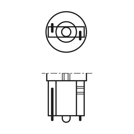 BEC 12V PBT5 2W PURE LIGHT SET 10 BUC BOSCH