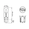 BEC 12V PBT5 2W PURE LIGHT SET 10 BUC BOSCH
