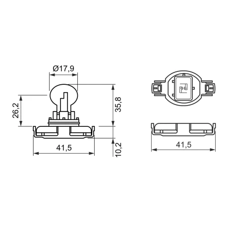 BEC 12V PSX24W 24W PURE LIGHT BOSCH