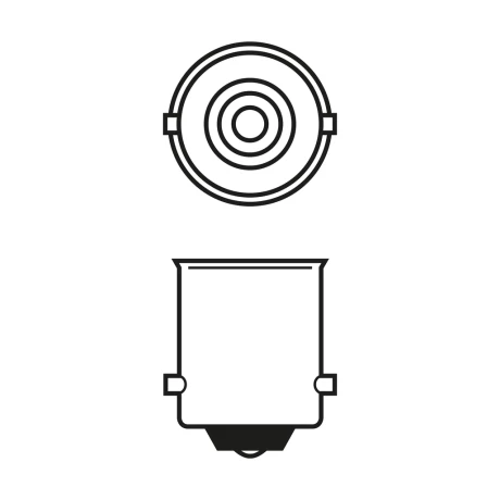 BEC 12V R10W 10W PURE LIGHT SET 10 BUC BOSCH