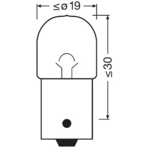 BEC 12V R5W ULTRA LIFE SET 10 BUC OSRAM