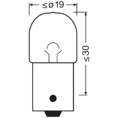 BEC 12V R5W ULTRA LIFE SET 10 BUC OSRAM