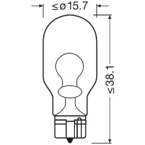 BEC 12V W16W ORIGINAL SET 10 BUC OSRAM
