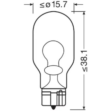 BEC 12V W16W ORIGINAL SET 10 BUC OSRAM