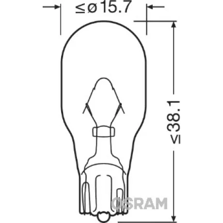 BEC 12V WY16W ORIGINAL SET 10 BUC OSRAM