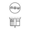 BEC 24V W5W 5W ECO TRUCK SET 10 BUC BOSCH