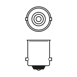 BEC 6V P21W 21W PURE LIGHT SET 10 BUC BOSCH